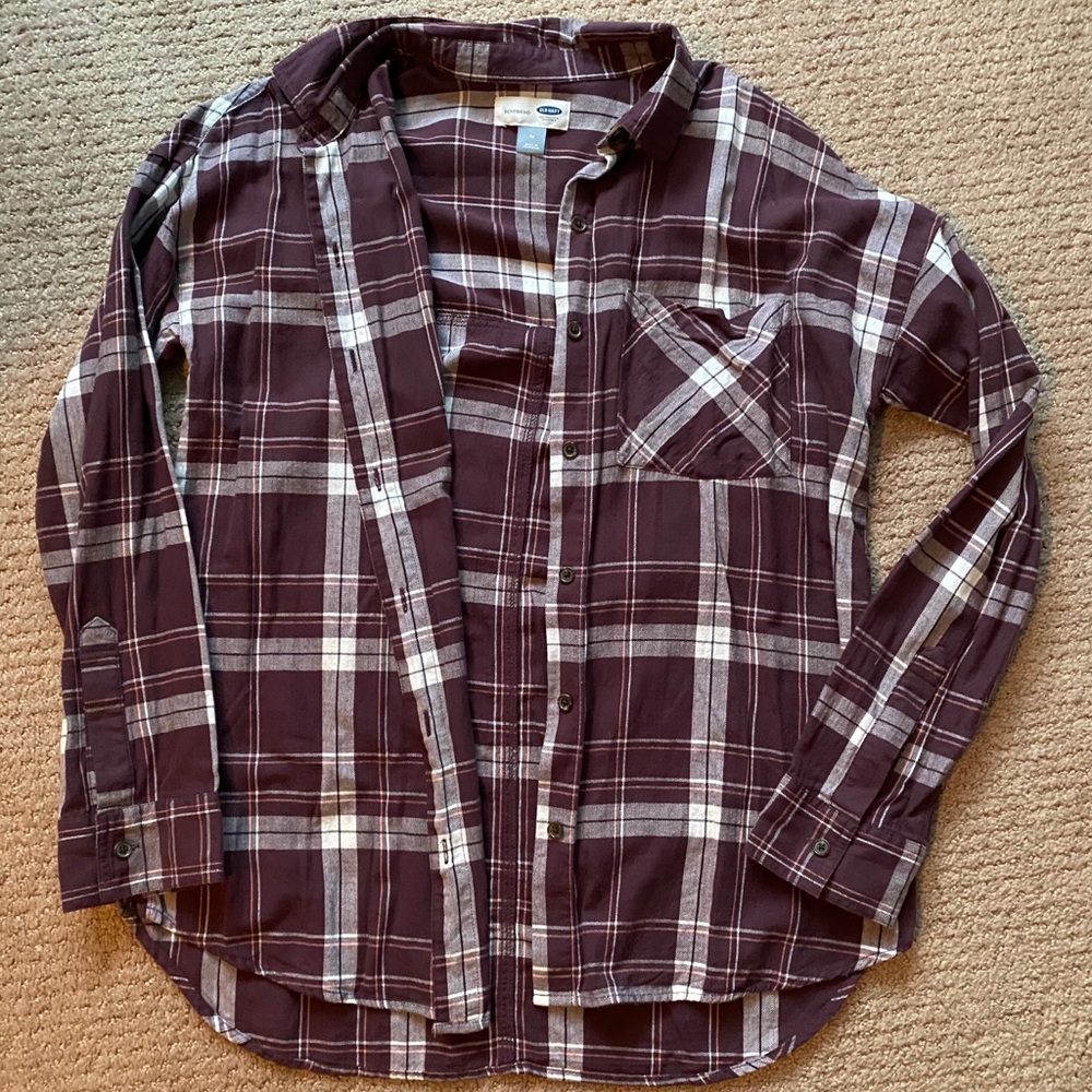 Old Navy boyfriend flannel